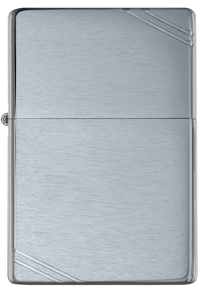 VINTAGE BRUSHED CHROME W/ SLASHES - 230