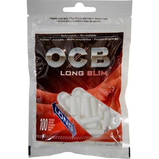 FILTRE LONG SLIM 6MM X 2 CM ( 100 ) OCB