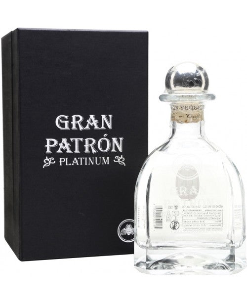 PATRON TEQUILA PLATINUM 70 CL  40%