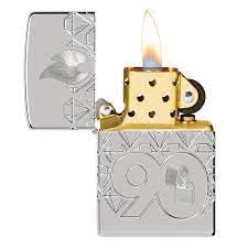 ZIPPO 90TH STERLING COLLECTIBLE (BRICHETA DE COLECTIE 90ANI ZIPPO DIN ARGINT)