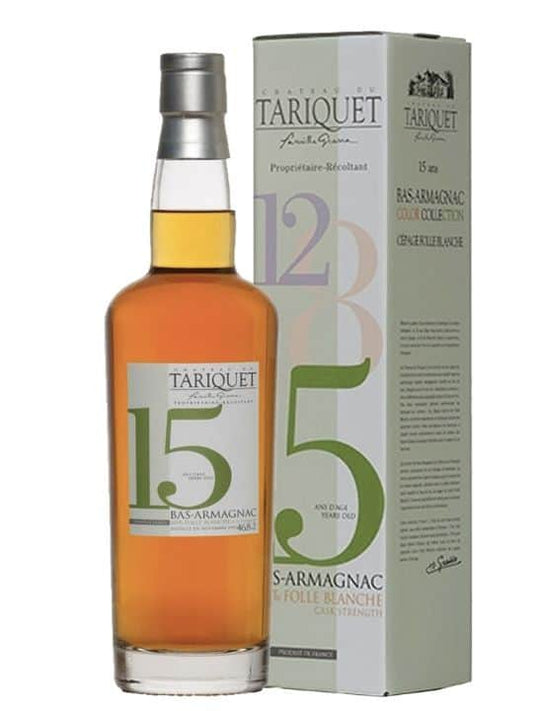 CHATEAU DU TARIQUET FOLLE BLANCHE 15 YO ARMAGNAC 47.2% 70 CL
