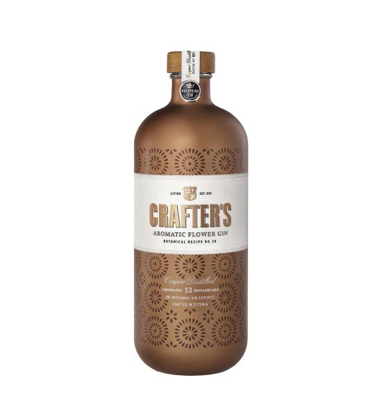 GIN CRAFTERS AROMATIC FLOWER GIN 44.3% 100CL