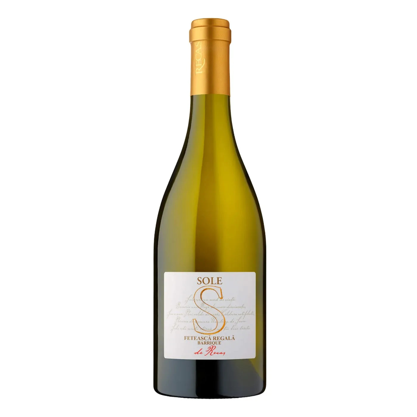 SGR - SOLE FETEASCA REGALA BARRIQUE 75 CL 13.5%