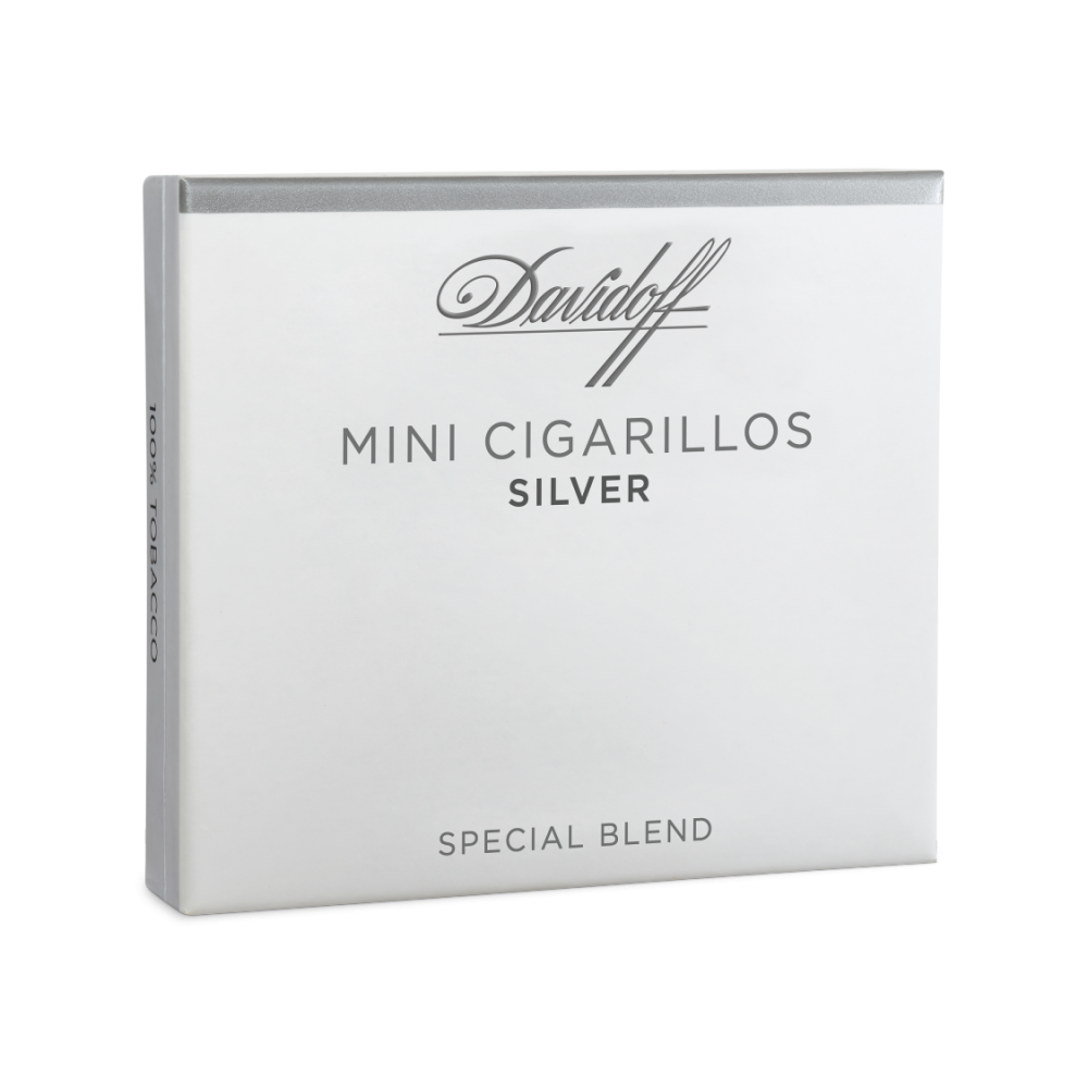 DAVIDOFF MINI CIGARILLOS SILVER 20S