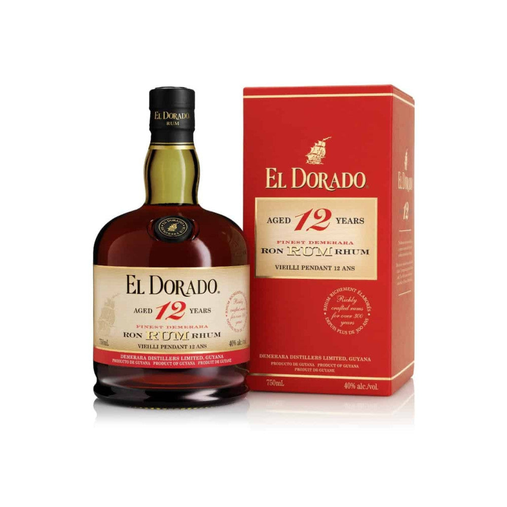 RUM EL DORADO 12 YO 70 CL 40%