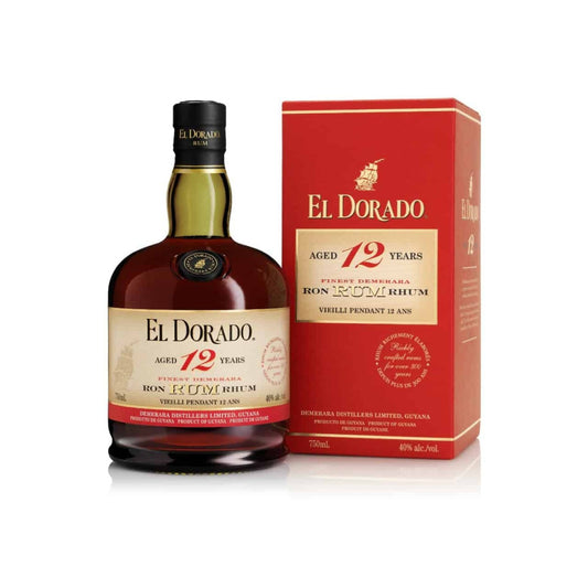 RUM EL DORADO 12 YO 70 CL 40%