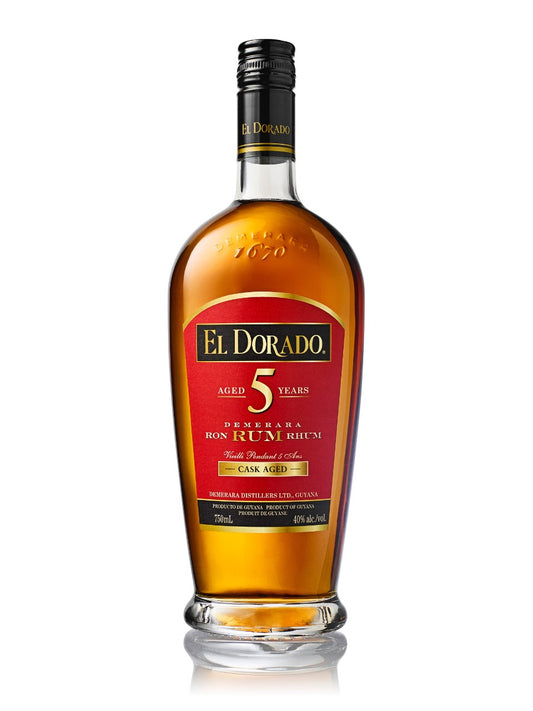 EL DORADO 5 YRS GOLDEN 40% 70CL