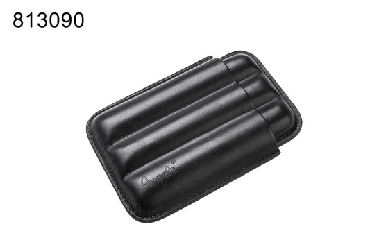 ETUI TRABUC PIELE NEAGRA - 3 TRABUCURI (10CM/21MM) -813090