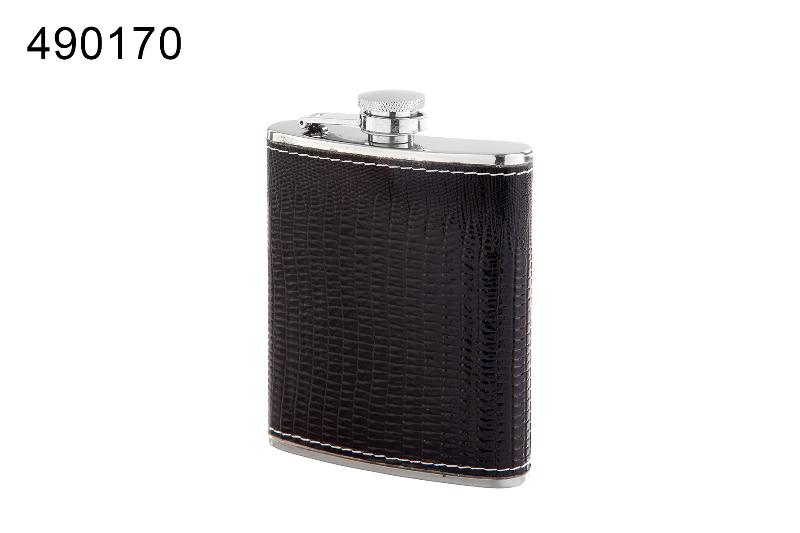 FLASK PIELE NEAGRA 7 OZ -490170