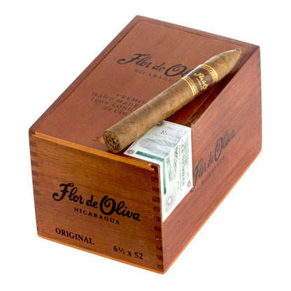FLOR DE OLIVA TORPEDO 6 1/2X52 (25BUC/CUTIE)