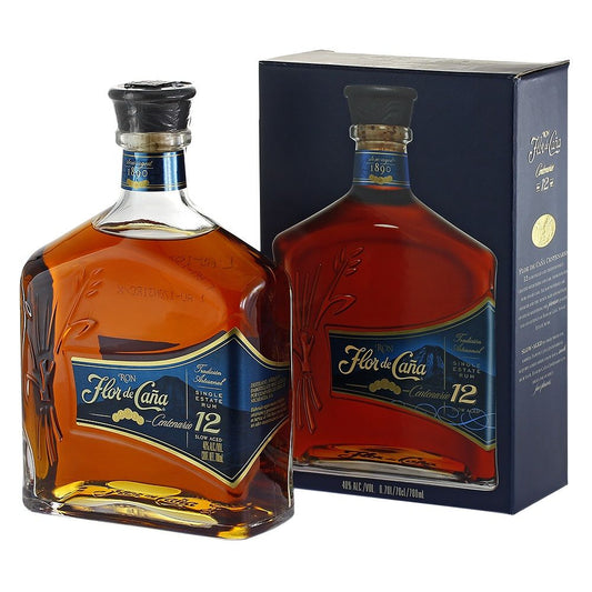 FLOR DE CANA CENTENARIO 12 YO 70 CL 40%