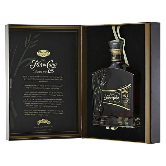 FLOR DE CANA CENTENARIO 25 YO 70 CL 40%