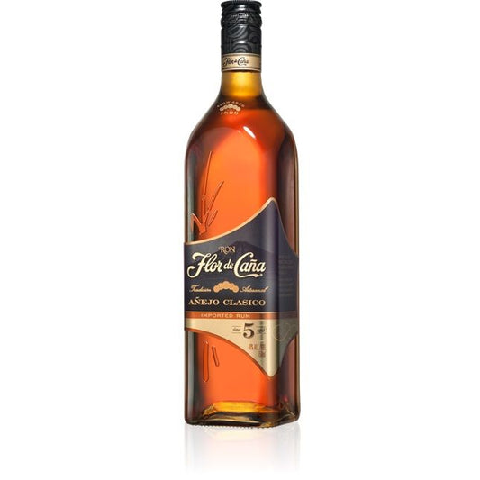 FLOR DE CANA ANEJO CLASICO 5YO 70 CL 40%
