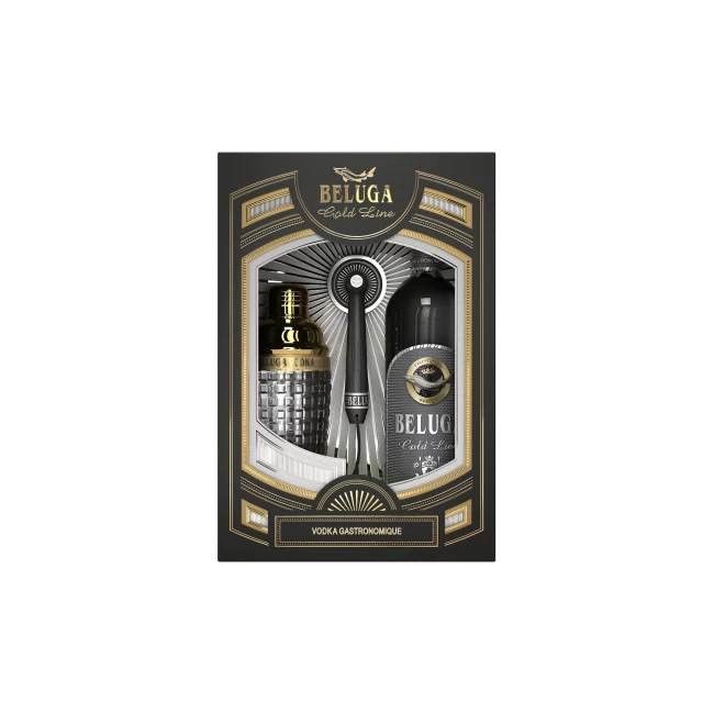 BELUGA GOLD LINE 40% 0.7L + SHAKER