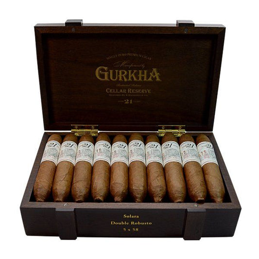 GURKHA 21 YEAR RESERVE SOLARA