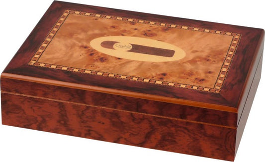 HUMIDOR FINISAJ LEMN PT 10 TRABUCURI H560141