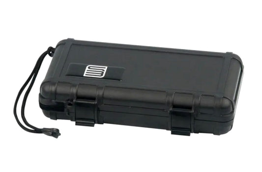 HUMIDOR TRAVEL NEGRU PT 5 TRABUCURI H560831