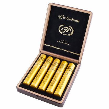 LFD ORO TUBOS MADURO NO.6 TORO 6X54 (5BUC/CUTIE)