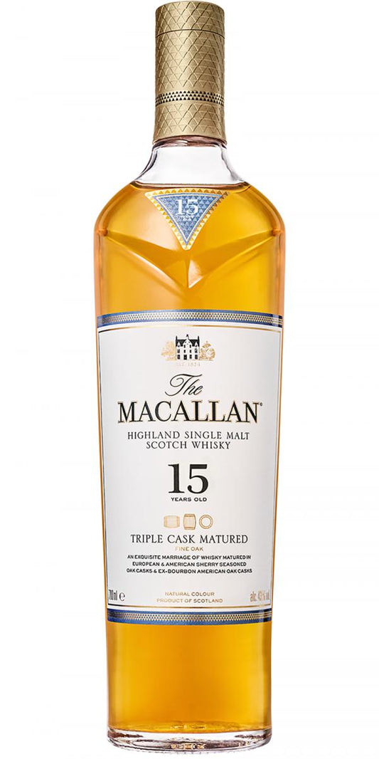 MACALLAN 15YO TRIPLE CASK 40% 70CL