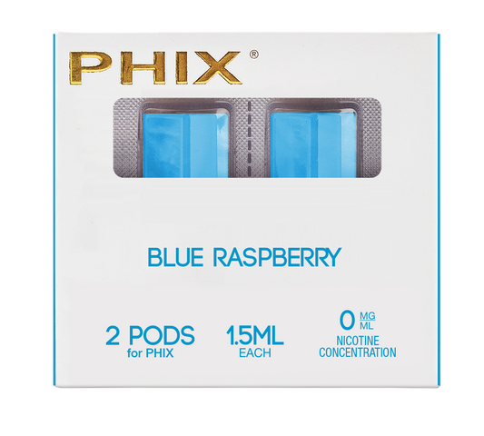 Phix PODS 2 PACK ( 2x 1.5 ml ) 0 MG Blue Raspberry