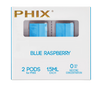 Phix PODS 2 PACK ( 2x 1.5 ml ) 0 MG Blue Raspberry