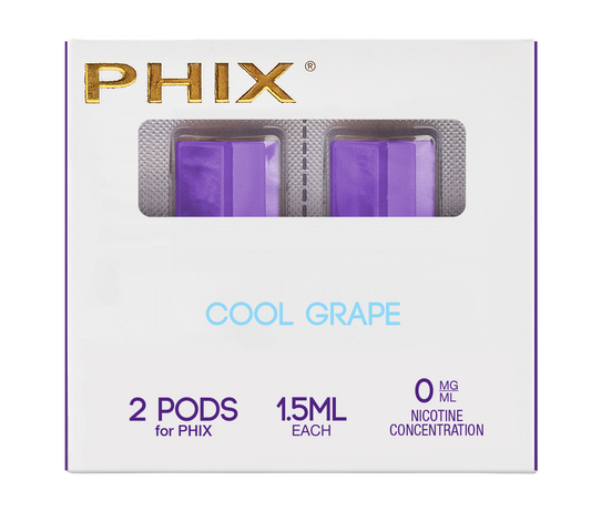 Phix PODS 2 PACK ( 2x 1.5 ml ) 0 MG Cool Grape