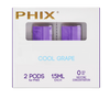 Phix PODS 2 PACK ( 2x 1.5 ml ) 0 MG Cool Grape