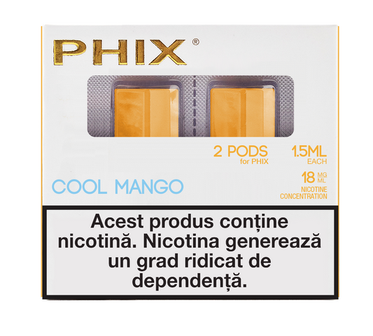 Phix PODS 2 PACK ( 2x 1.5 ml ) 18 MG Cool Mango