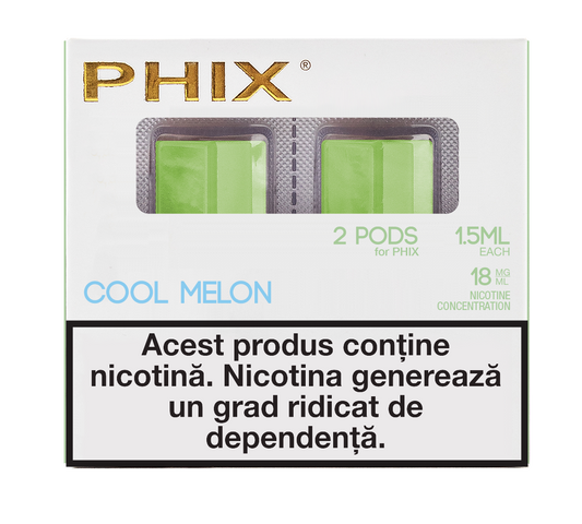 Phix PODS 2 PACK ( 2x 1.5 ml ) 18 MG Cool Melon
