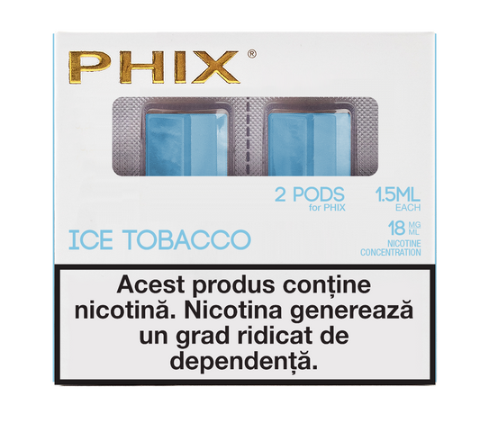 Phix PODS 2 PACK ( 2x 1.5 ml ) 18 MG Ice Tobacco