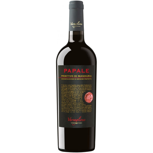 PRIMITIVO DI MANDURIA DOP PAPALE 75CL