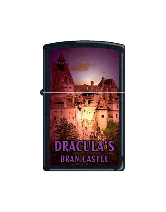 REG BLACK MATTE LIGHTER ROMANIA-DRACULA BRAN CAST  - 218/CI013055