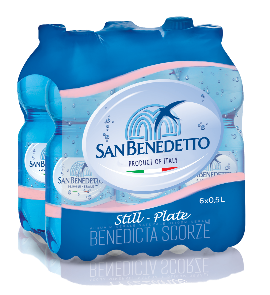 STICLE SAN BENEDETTO - APA PLATA PET 0.5L