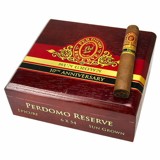 PERDONO RESERVE 10TH ANNIV EPICURE SUN GROWN (6X54) 25S