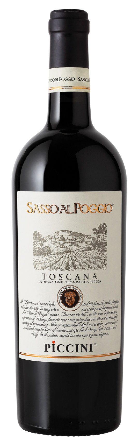 PICCINI SASSO AL POGGIO ROSSO TOSCANA IGT 0.75L SGR