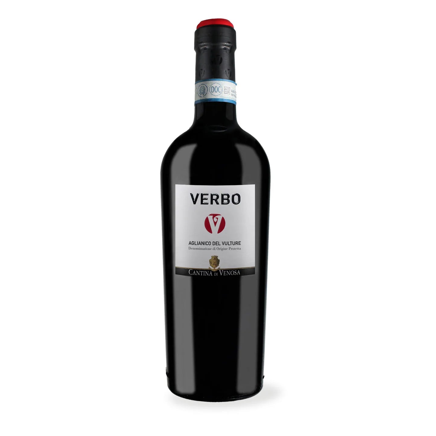 VIN VERBO ROSSO AGLIANICO DEL VULTURE DOP BIO RO - ECO - 0.29 CANTINE VENOSA 0.75L