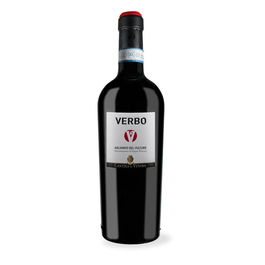 VIN VERBO ROSSO AGLIANICO DEL VULTURE DOP BIO RO - ECO - 0.29 CANTINE VENOSA 0.75L