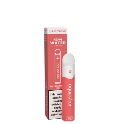 AQUIOS DISPOSABLE 2 ML RECYCABLE 20 MG WATERMELON ICE