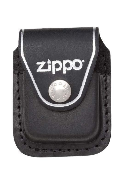 LIGHTER POUCH W/CLIP_ BLACK - LPCBK