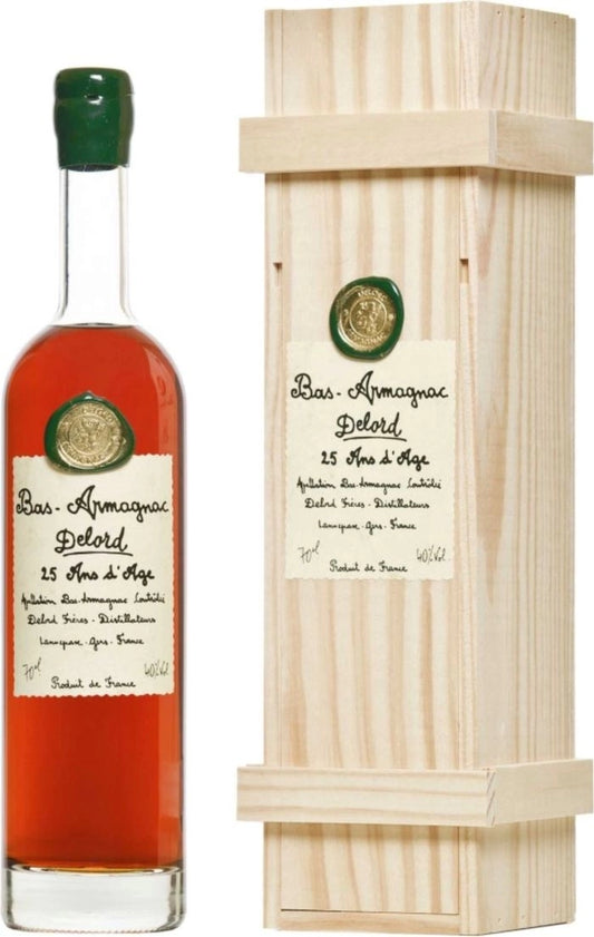 DELORD ARMAGNAC 25 ANS (CUTIE LEMN)