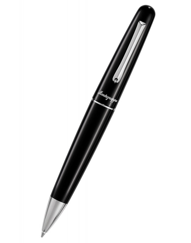 PIX MONTEGRAPPA ELMO 01  DIN RASINA NEAGRA CU FINISAJ DIN OTEL INOXIDABIL