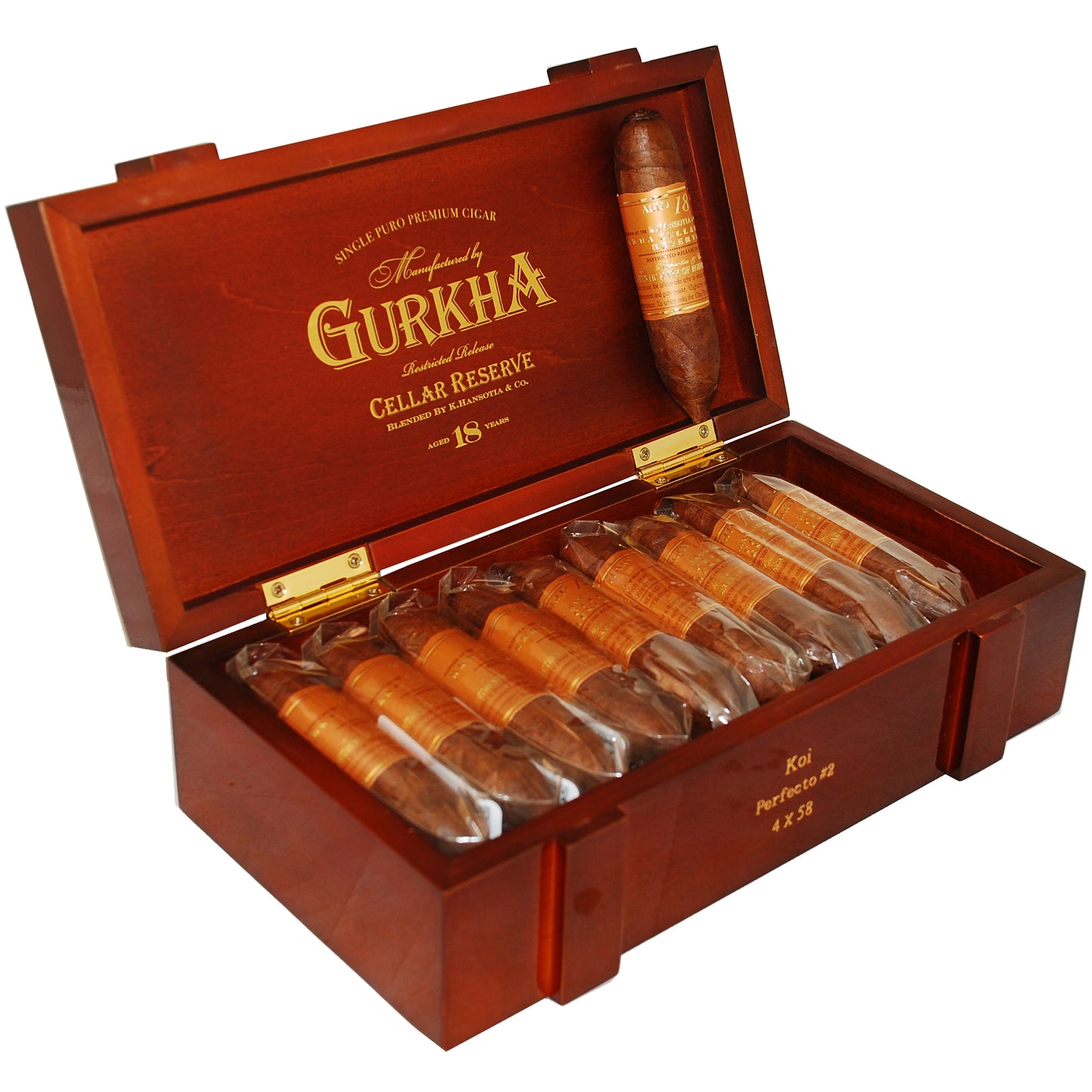 GURKHA 18 YEAR RESERVE EDICION ESPECIAL  KOI
