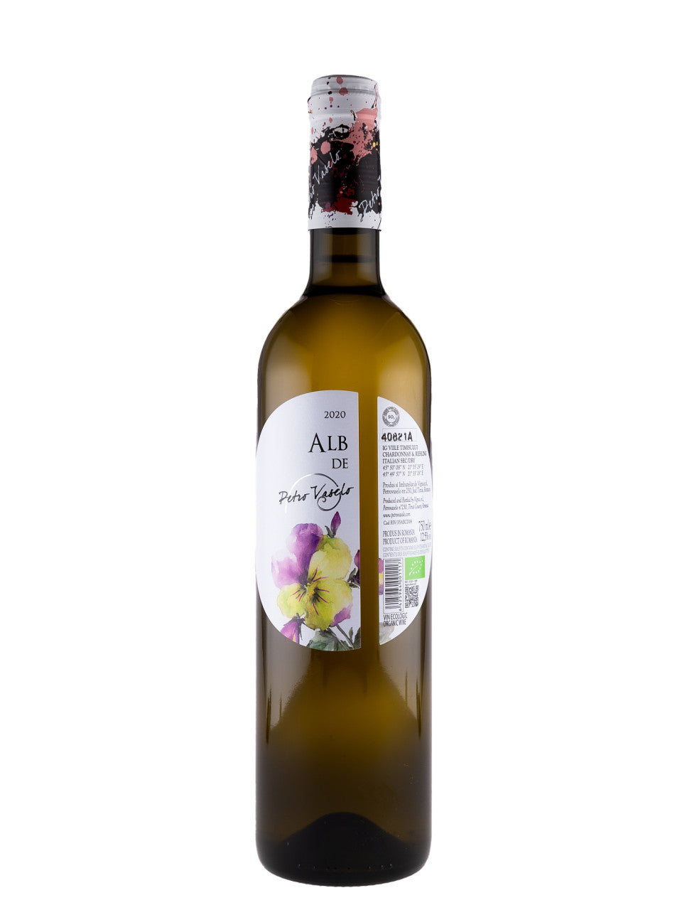 ALB DE PETRO VASELO 2015 VIN LINISTIT ALB CHARDONNAY 75CL
