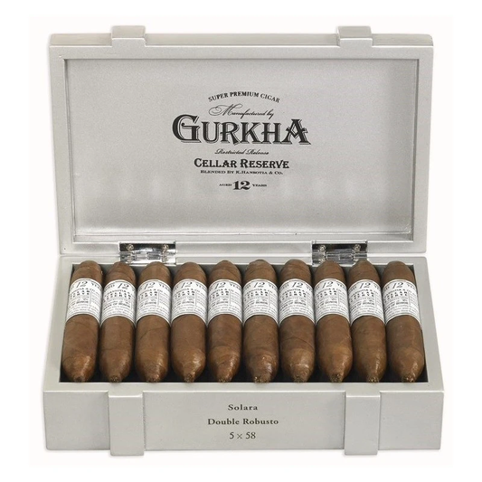 GURKHA 12 YEARS SOLARA CELLAR RESERVE PLATINUM EDITION DBL. ROBUSTO