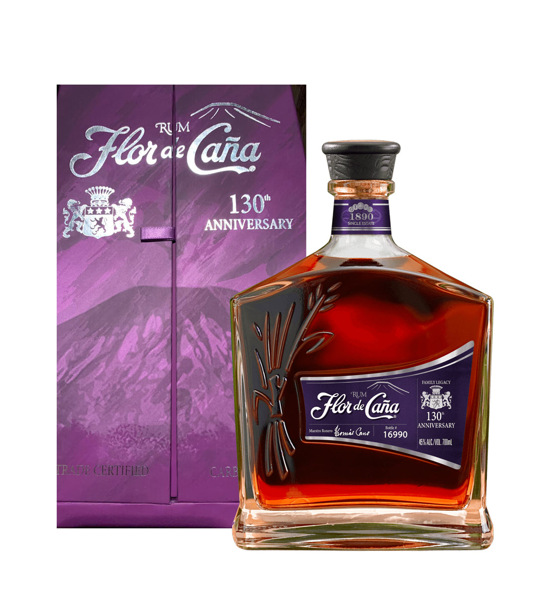 FLOR DE CANA 130 ANIVERSARIO 0.7L