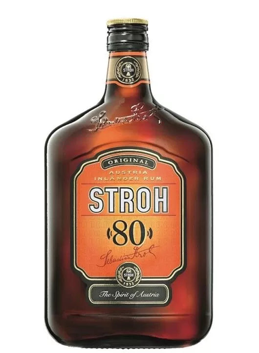 GRANDIS RUM STROH 80% 0.7L