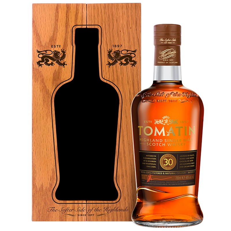 TOMATIN SINGLE MALT 30Y  70CL 46%