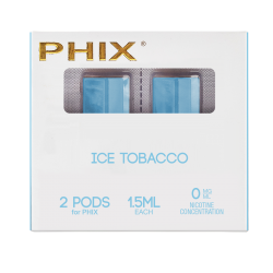 Phix PODS 2 PACK ( 2x 1.5 ml ) 0 MG Ice Tobacco