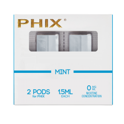 Phix PODS 2 PACK ( 2x 1.5 ml ) 0 MG Mint