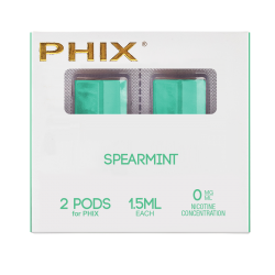 Phix PODS 2 PACK ( 2x 1.5 ml ) 0 MG Spearmint